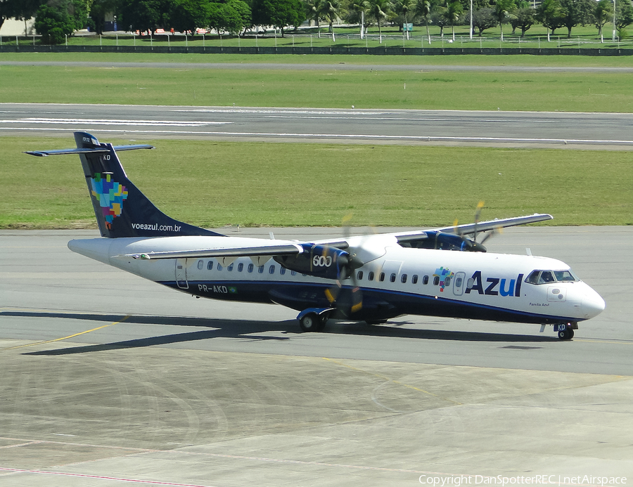 Azul Linhas Aereas Brasileiras ATR 72-600 (PR-AKD) | Photo 332639