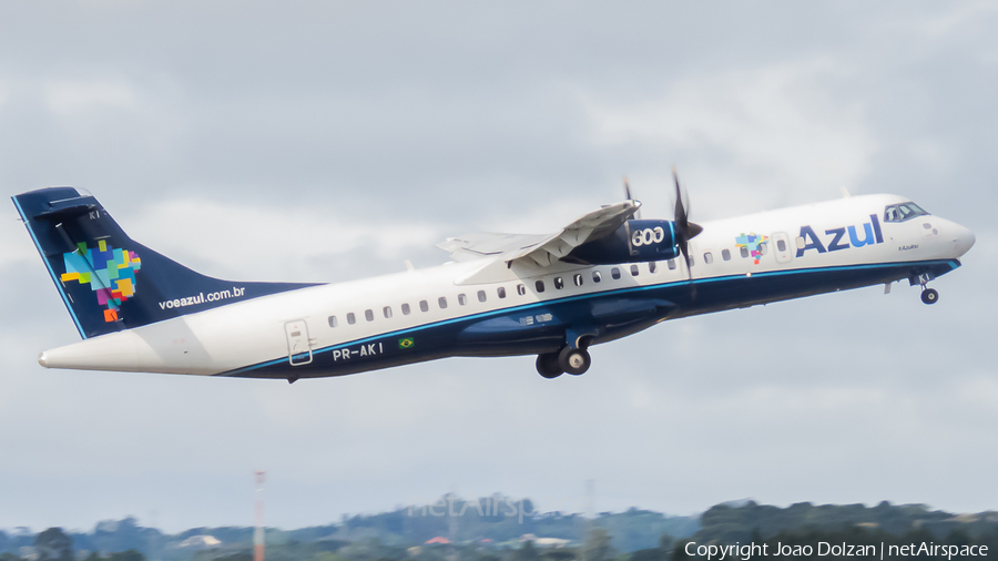 Azul Linhas Aereas Brasileiras ATR 72-600 (PR-AKI) | Photo 378623