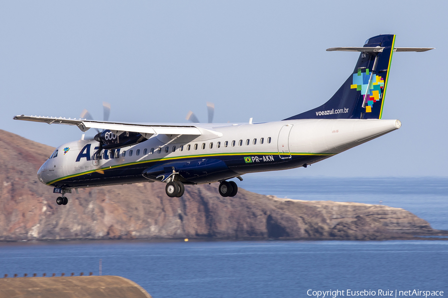 Azul Linhas Aereas Brasileiras ATR 72-600 (PR-AKN) | Photo 485672