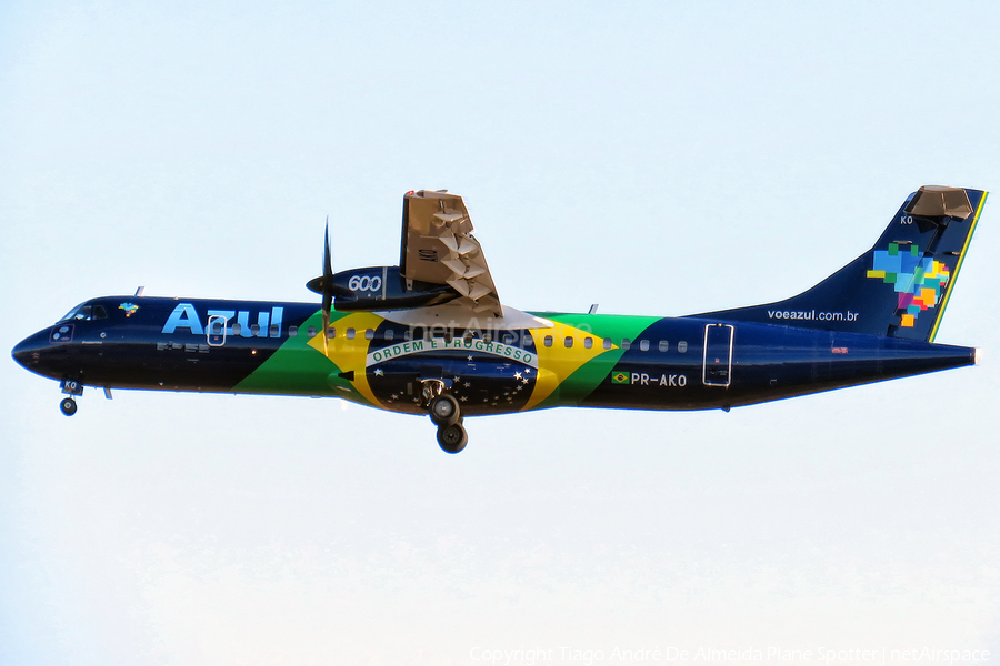 Azul Linhas Aereas Brasileiras ATR 72-600 (PR-AKO) | Photo 545699