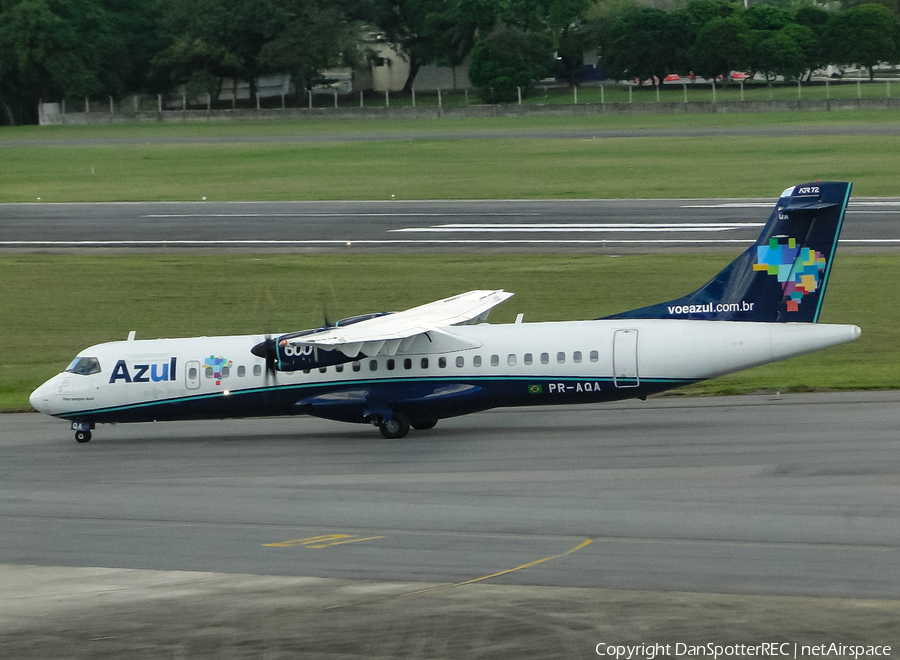 Azul Linhas Aereas Brasileiras ATR 72-600 (PR-AQA) | Photo 333057