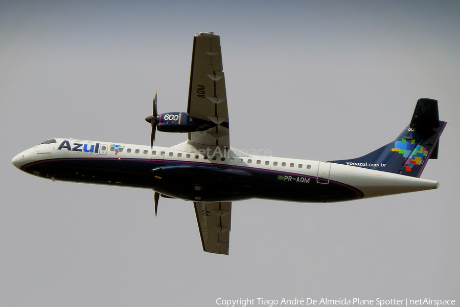 Azul Linhas Aereas Brasileiras ATR 72-600 (PR-AQM) | Photo 387358