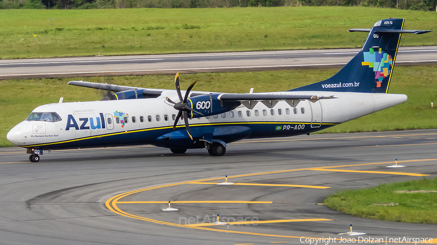 Azul Linhas Aereas Brasileiras ATR 72-600 (PR-AQQ) | Photo 378620