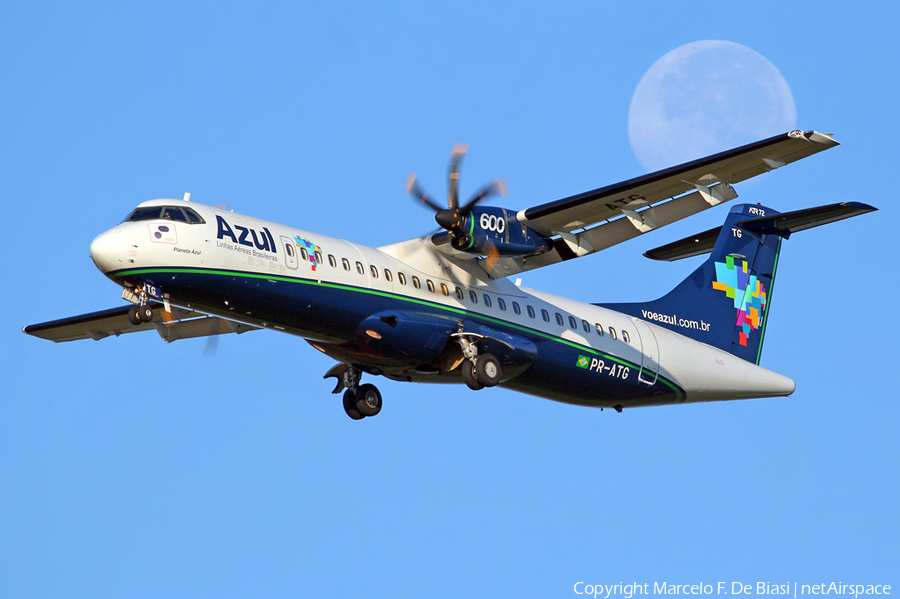 Azul Linhas Aereas Brasileiras ATR 72-600 (PR-ATG) | Photo 37874