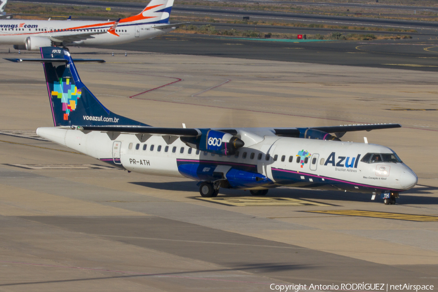 Azul Linhas Aereas Brasileiras ATR 72-600 (PR-ATH) | Photo 303695
