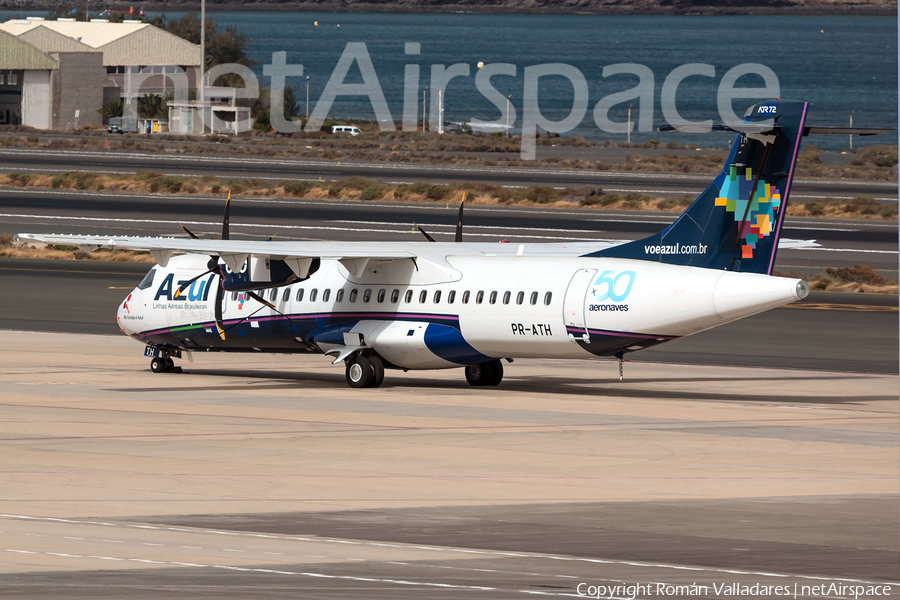 Azul Linhas Aereas Brasileiras ATR 72-600 (PR-ATH) | Photo 343652