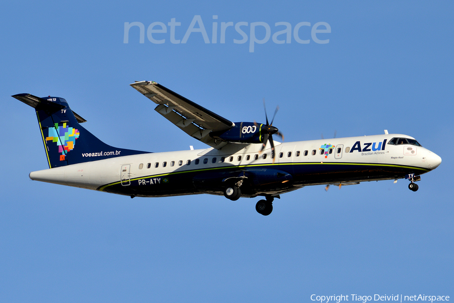 Azul Linhas Aereas Brasileiras ATR 72-600 (PR-ATV) | Photo 331715