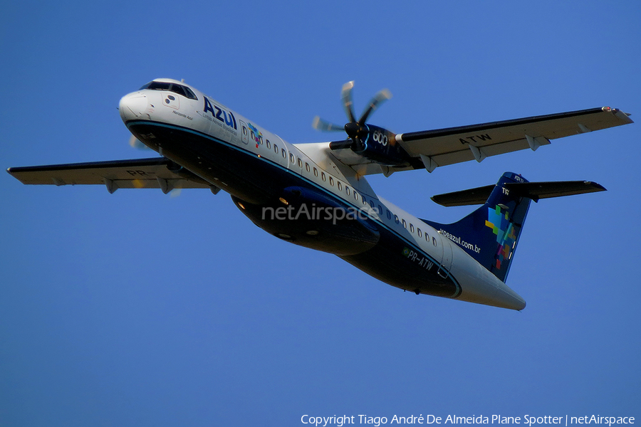 Azul Linhas Aereas Brasileiras ATR 72-600 (PR-ATW) | Photo 349847