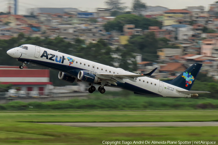 Azul Linhas Aereas Brasileiras Embraer ERJ-195AR (ERJ-190-200 IGW) (PR-AUF) | Photo 389746