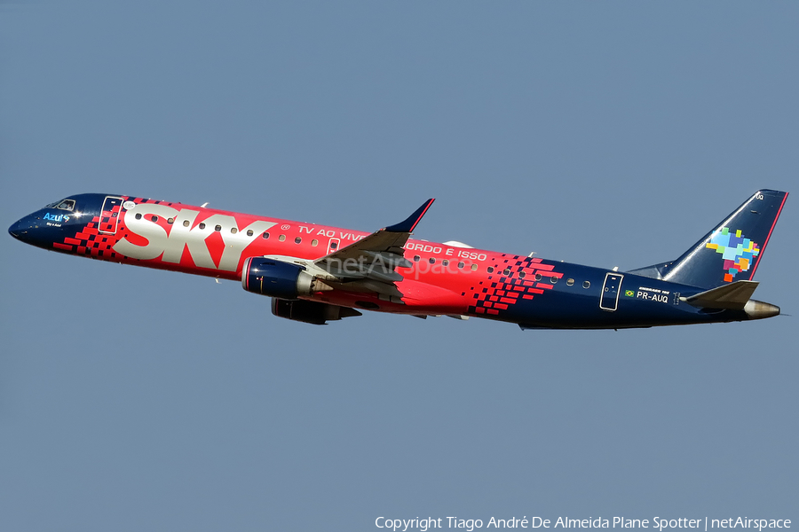 Azul Linhas Aereas Brasileiras Embraer ERJ-195AR (ERJ-190-200 IGW) (PR-AUQ) | Photo 517273