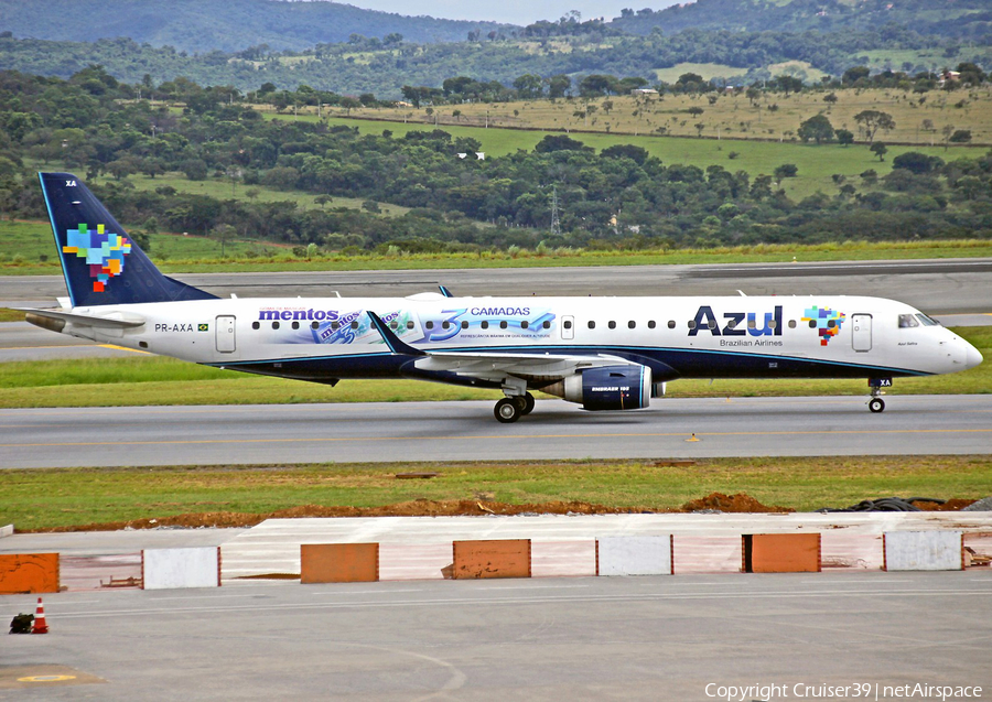 Azul Linhas Aereas Brasileiras Embraer ERJ-195AR (ERJ-190-200 IGW) (PR-AXA) | Photo 146730