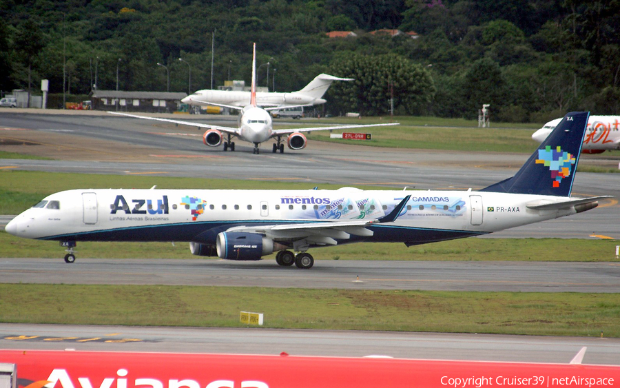 Azul Linhas Aereas Brasileiras Embraer ERJ-195AR (ERJ-190-200 IGW) (PR-AXA) | Photo 143873