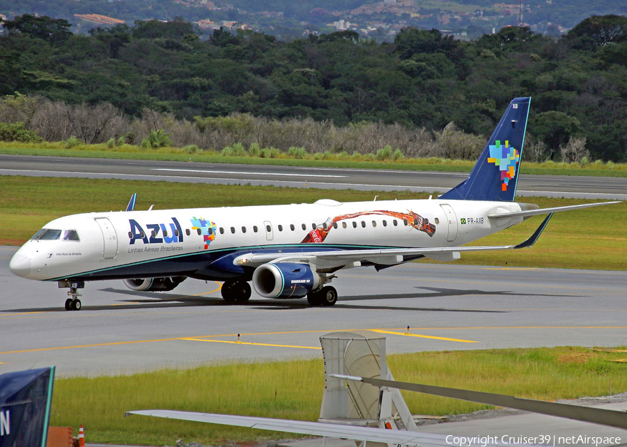 Azul Linhas Aereas Brasileiras Embraer ERJ-195AR (ERJ-190-200 IGW) (PR-AXB) | Photo 144875