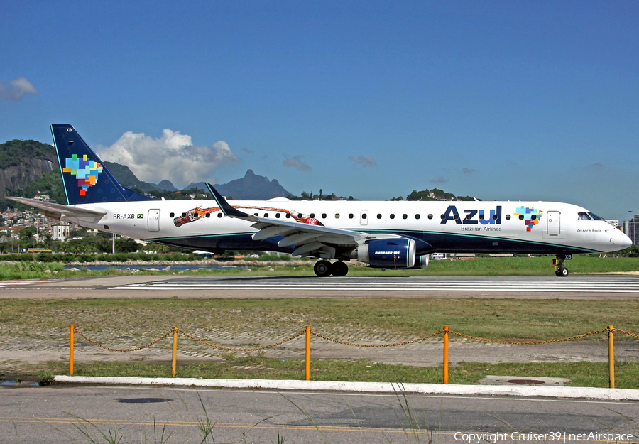 Azul Linhas Aereas Brasileiras Embraer ERJ-195AR (ERJ-190-200 IGW) (PR-AXB) | Photo 147263