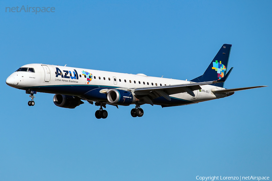Azul Linhas Aereas Brasileiras Embraer ERJ-195AR (ERJ-190-200 IGW) (PR-AXJ) | Photo 330908