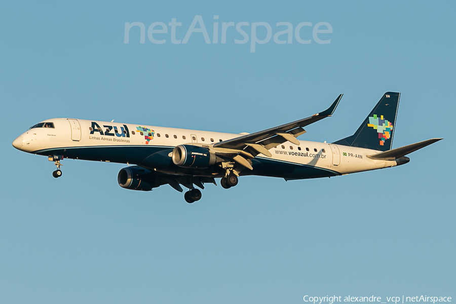 Azul Linhas Aereas Brasileiras Embraer ERJ-195AR (ERJ-190-200 IGW) (PR-AXN) | Photo 331172