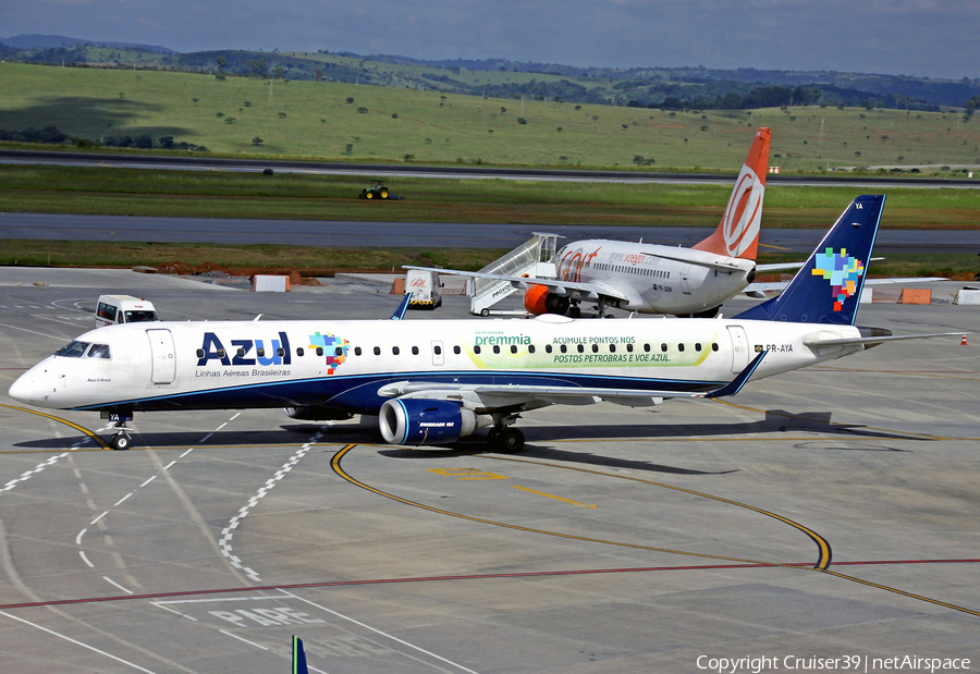 Azul Linhas Aereas Brasileiras Embraer ERJ-195AR (ERJ-190-200 IGW) (PR-AYA) | Photo 145356