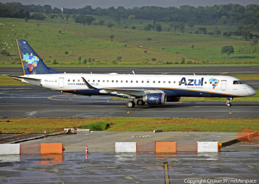 Azul Linhas Aereas Brasileiras Embraer ERJ-195LR (ERJ-190-200LR) (PR-AYB) | Photo 145370