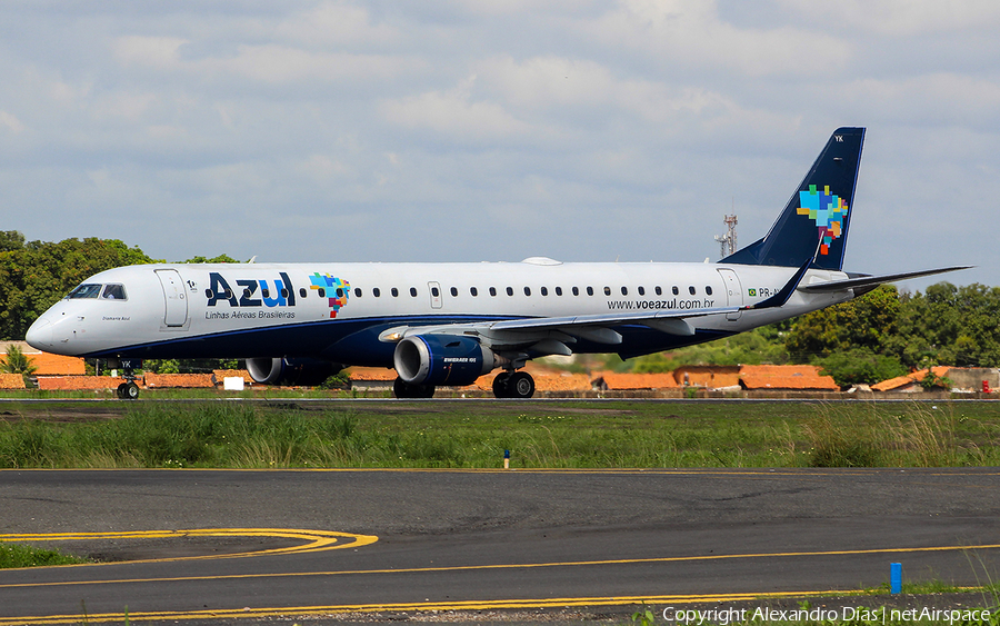 Azul Linhas Aereas Brasileiras Embraer ERJ-195AR (ERJ-190-200 IGW) (PR-AYK) | Photo 514780