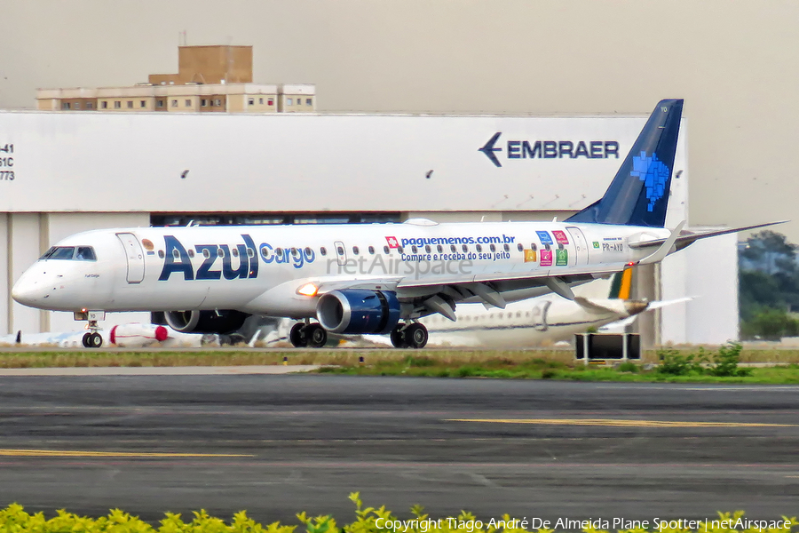 Azul Linhas Aereas Brasileiras Embraer ERJ-195AR (ERJ-190-200 IGW) (PR-AYO) | Photo 537107