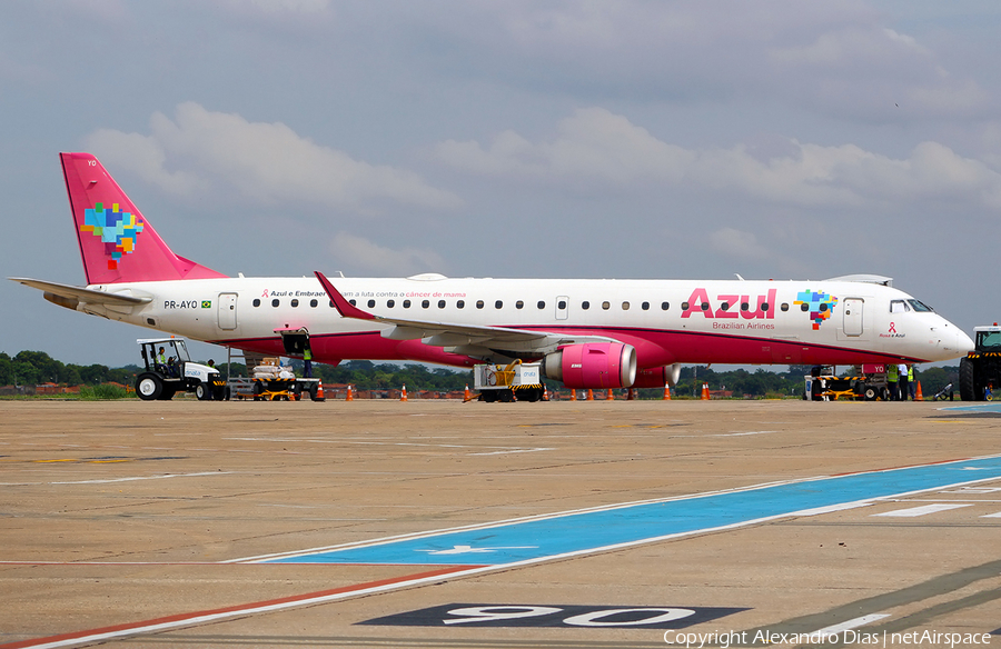 Azul Linhas Aereas Brasileiras Embraer ERJ-195AR (ERJ-190-200 IGW) (PR-AYO) | Photo 502695
