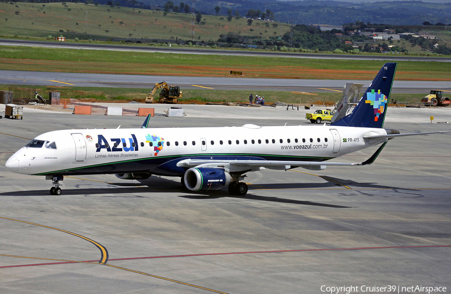 Azul Linhas Aereas Brasileiras Embraer ERJ-195AR (ERJ-190-200 IGW) (PR-AYS) | Photo 145363