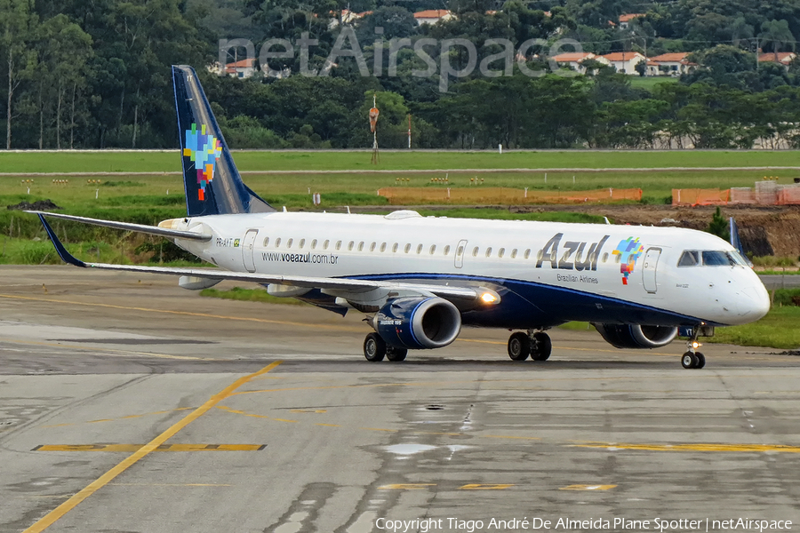 Azul Linhas Aereas Brasileiras Embraer ERJ-195AR (ERJ-190-200 IGW) (PR-AYT) | Photo 387180