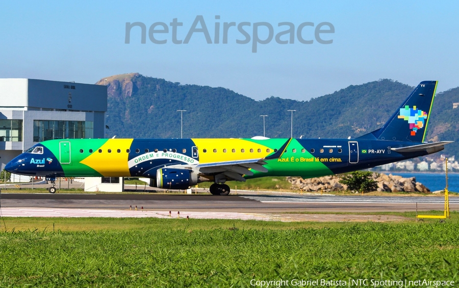 Azul Linhas Aereas Brasileiras Embraer ERJ-195AR (ERJ-190-200 IGW) (PR-AYV) | Photo 450451