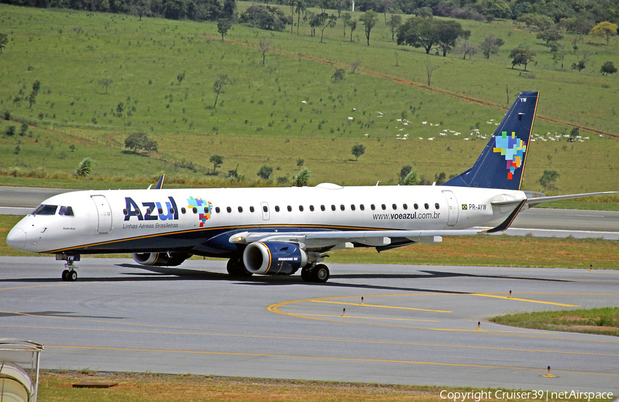 Azul Linhas Aereas Brasileiras Embraer ERJ-195AR (ERJ-190-200 IGW) (PR-AYW) | Photo 145365