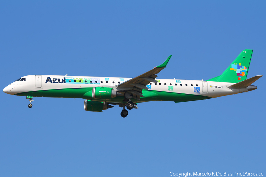 Azul Linhas Aereas Brasileiras Embraer ERJ-195AR (ERJ-190-200 IGW) (PR-AYX) | Photo 38084