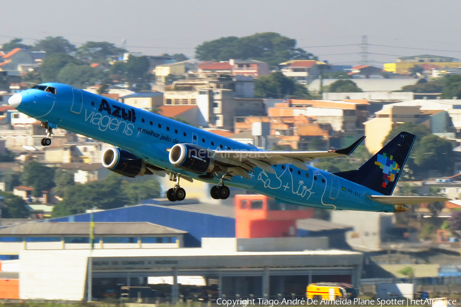 Azul Linhas Aereas Brasileiras Embraer ERJ-195AR (ERJ-190-200 IGW) (PR-AYY) | Photo 367535