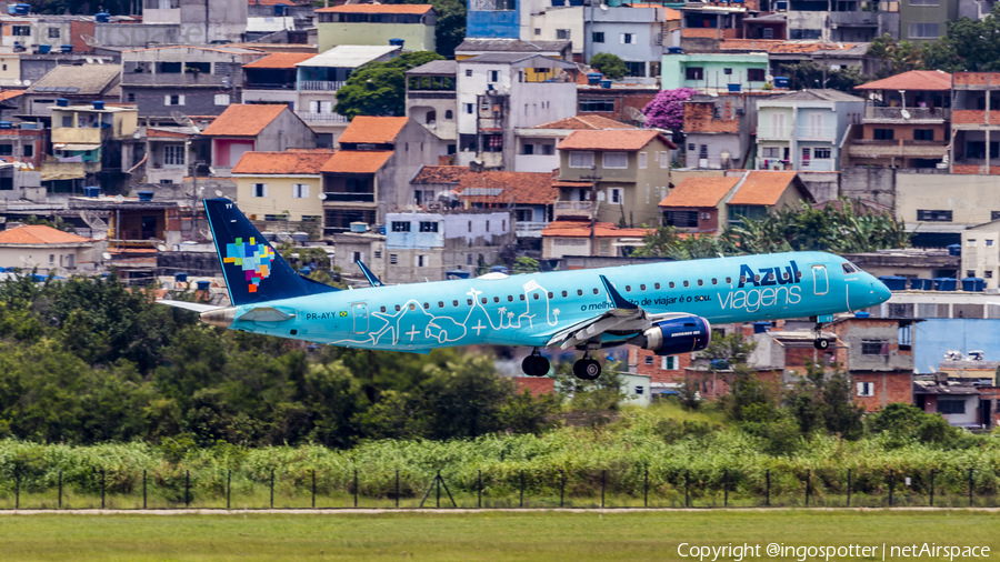 Azul Linhas Aereas Brasileiras Embraer ERJ-195AR (ERJ-190-200 IGW) (PR-AYY) | Photo 373345