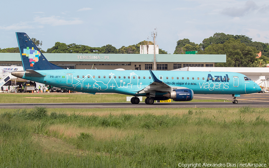 Azul Linhas Aereas Brasileiras Embraer ERJ-195AR (ERJ-190-200 IGW) (PR-AYY) | Photo 618632