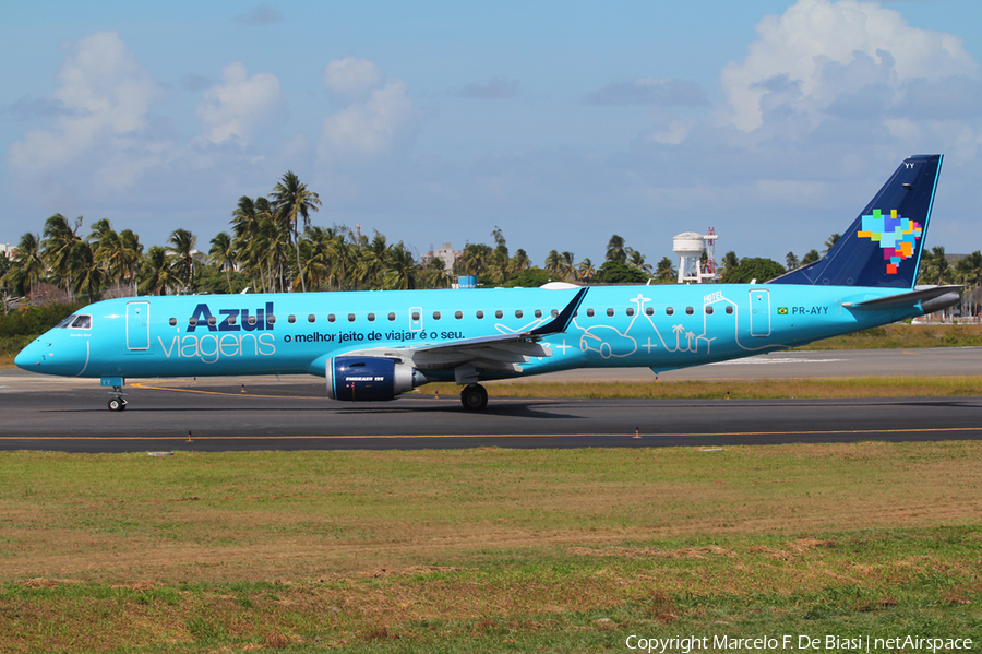 Azul Linhas Aereas Brasileiras Embraer ERJ-195AR (ERJ-190-200 IGW) (PR-AYY) | Photo 55112