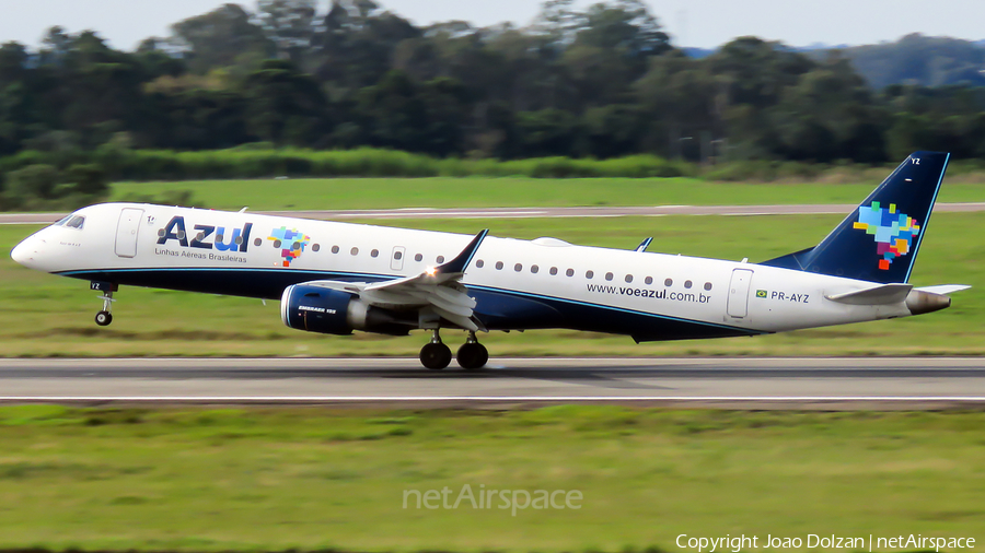 Azul Linhas Aereas Brasileiras Embraer ERJ-195AR (ERJ-190-200 IGW) (PR-AYZ) | Photo 378655