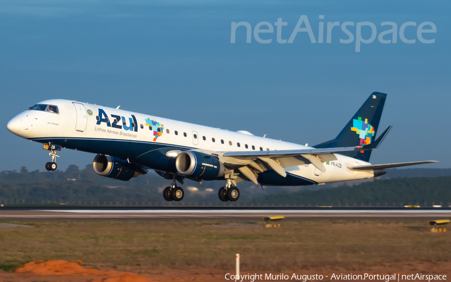 Azul Linhas Aereas Brasileiras Embraer ERJ-190AR (ERJ-190-100IGW) (PR-AZB) | Photo 341543