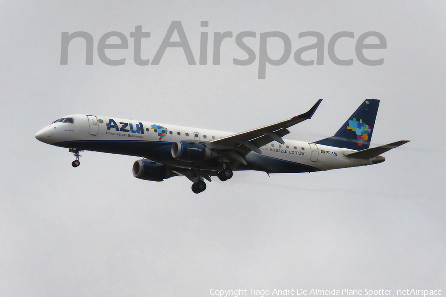 Azul Linhas Aereas Brasileiras Embraer ERJ-190AR (ERJ-190-100IGW) (PR-AZB) | Photo 378451