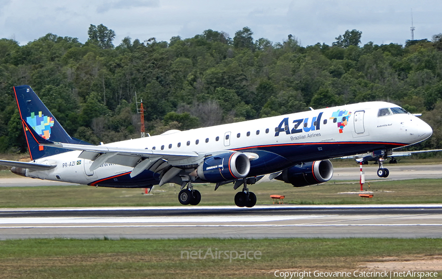 Azul Linhas Aereas Brasileiras Embraer ERJ-190AR (ERJ-190-100IGW) (PR-AZI) | Photo 341516