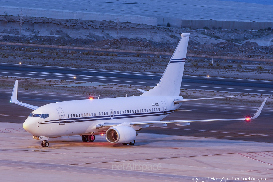 (Private) Boeing 737-7BC(BBJ) (PR-BBS) | Photo 330476