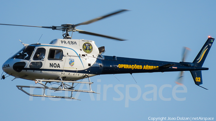 Brazil - Government of Rondonia State Eurocopter AS350B2 Ecureuil (PR-EBH) | Photo 335955