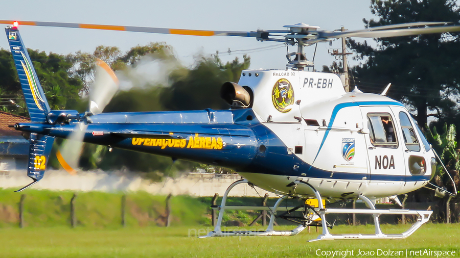 Brazil - Government of Rondonia State Eurocopter AS350B2 Ecureuil (PR-EBH) | Photo 380335