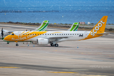 Scoot Embraer ERJ-190E2 (ERJ-190-300STD) (PR-ECD) at  Gran Canaria, Spain