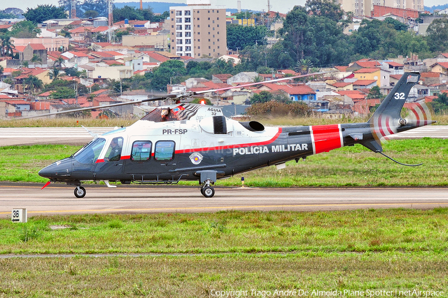 Brazil - Military Police AgustaWestland AW109SP Grand New (PR-FSP) | Photo 534675