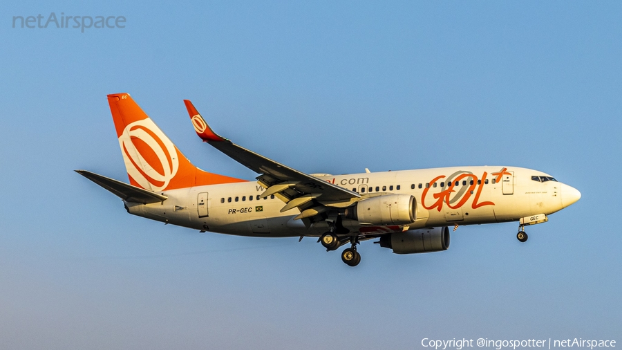 GOL Linhas Aéreas Boeing 737-7EH (PR-GEC) | Photo 396201