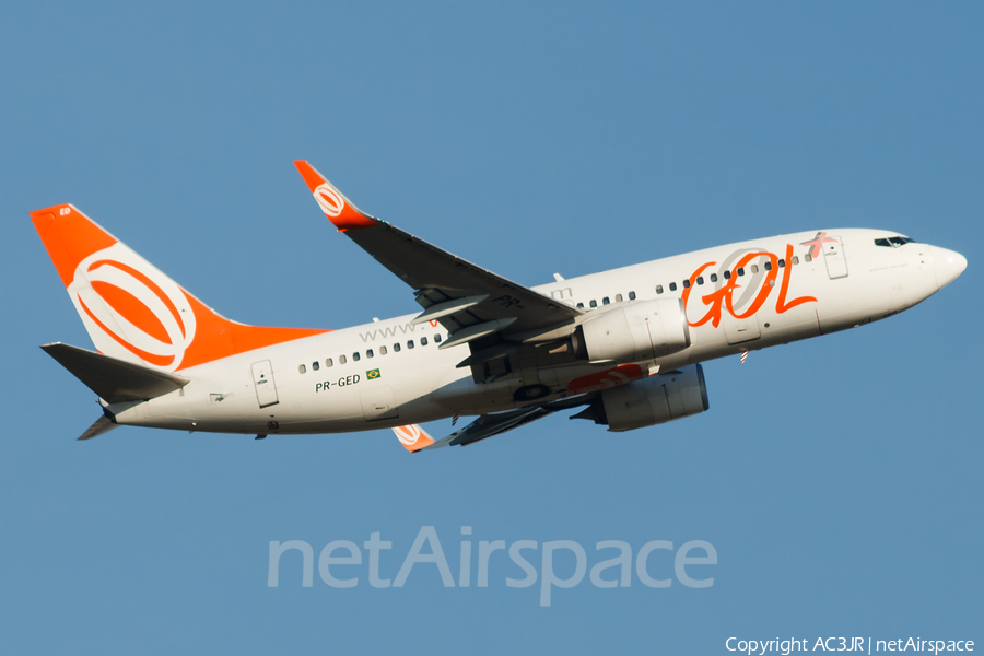 GOL Linhas Aéreas Boeing 737-7EH (PR-GED) | Photo 341557