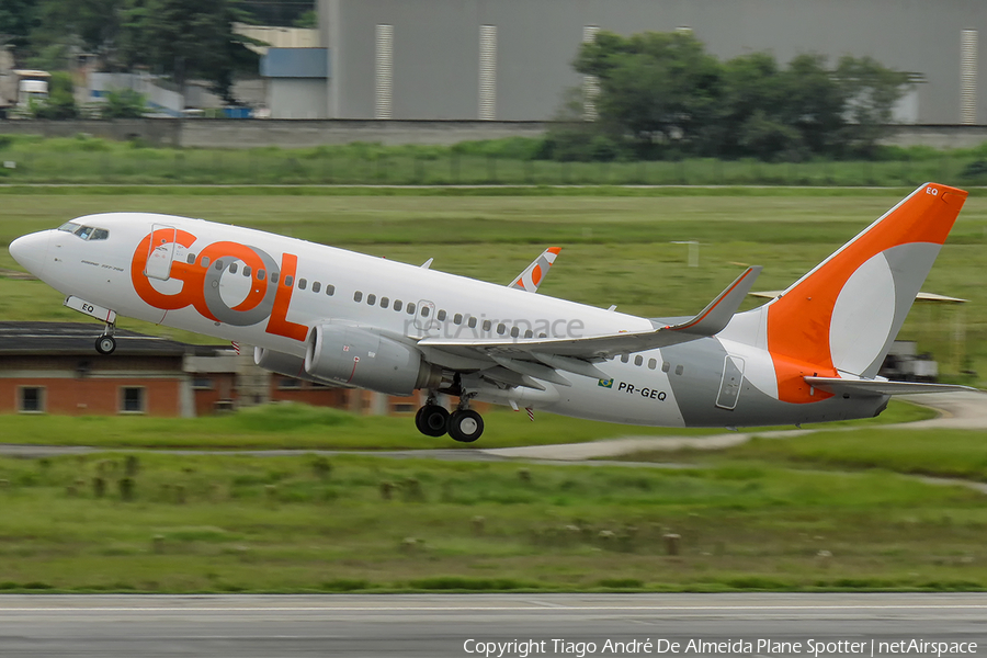 GOL Linhas Aéreas Boeing 737-7K5 (PR-GEQ) | Photo 378264