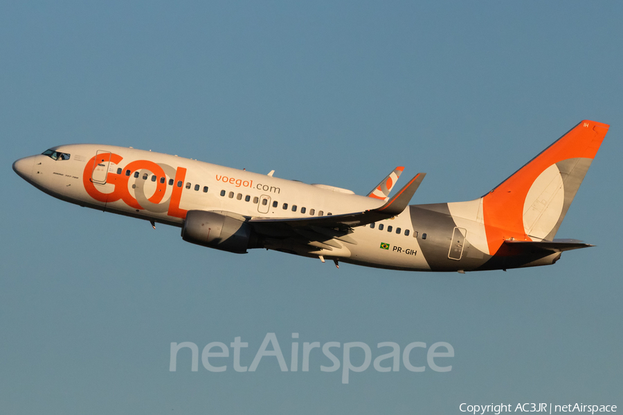 GOL Linhas Aéreas Boeing 737-76N (PR-GIH) | Photo 341559