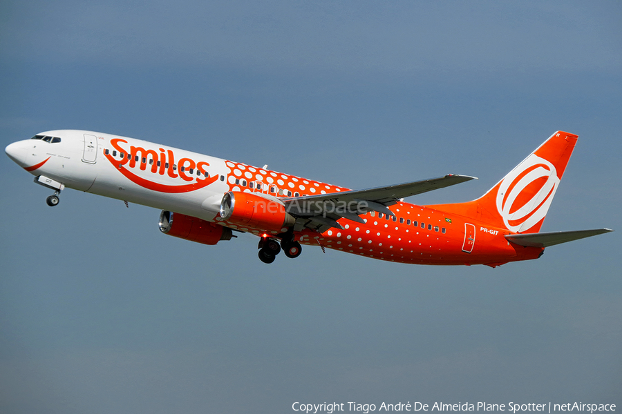 GOL Linhas Aéreas Boeing 737-809 (PR-GIT) | Photo 338538