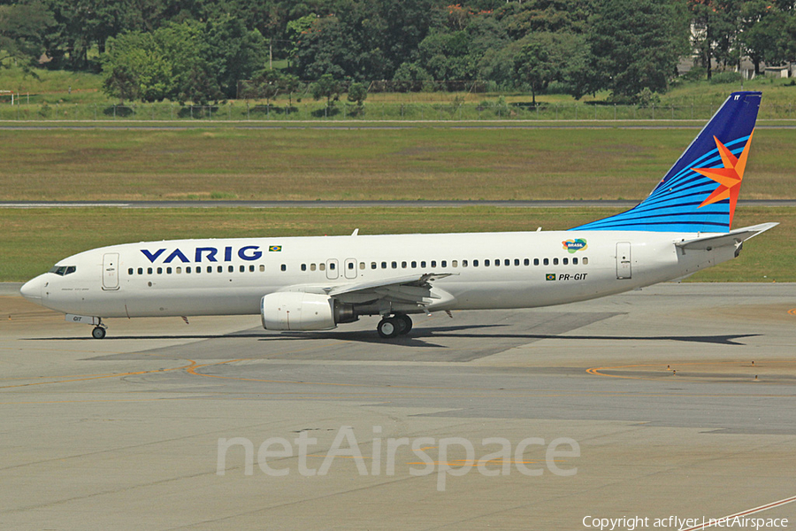 VARIG Brasil Boeing 737-809 (PR-GIT) | Photo 164730