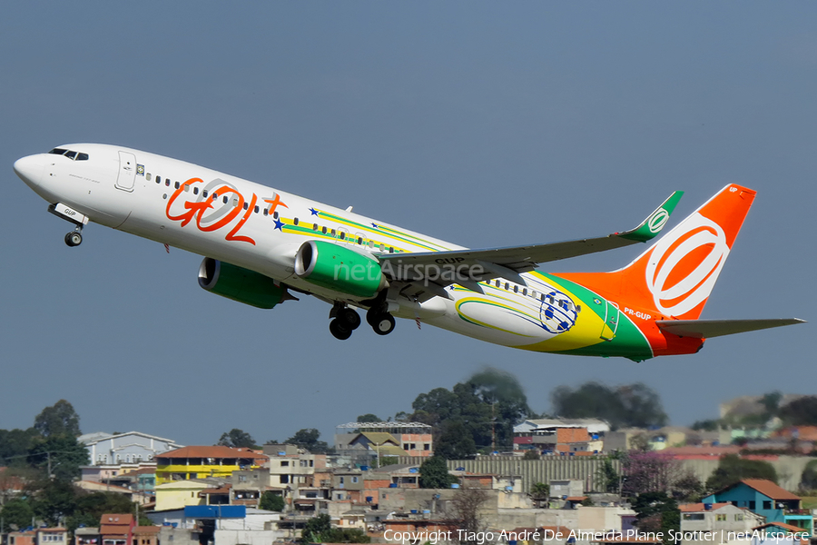 GOL Linhas Aéreas Boeing 737-8HX (PR-GUP) | Photo 338536